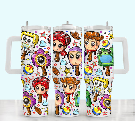 Toy Story Ice Cream 40 oz Tumbler Prints