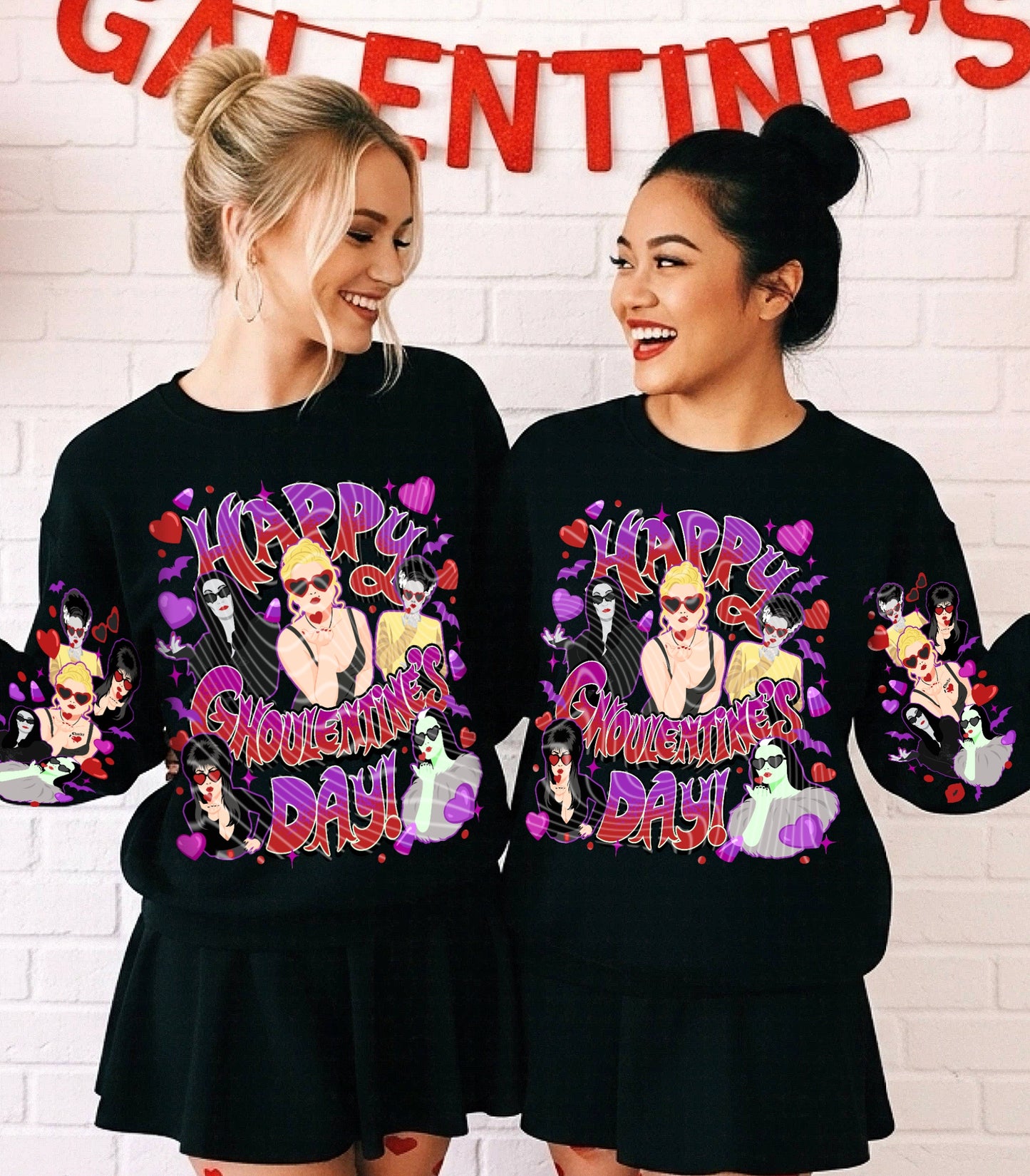 Happy Ghoulentine’s Day DTF Prints