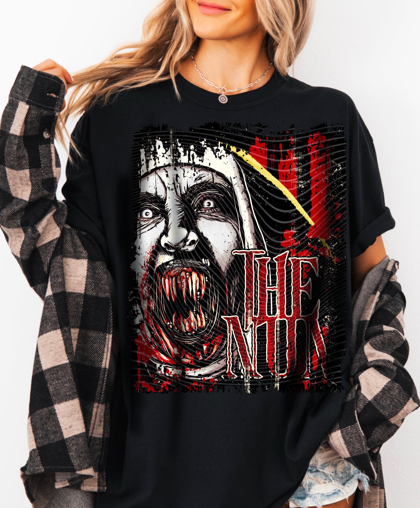 Horror Nun DTF Print