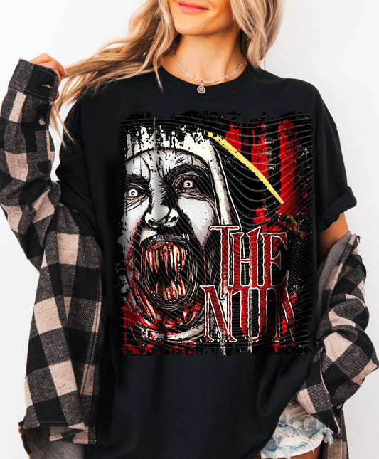 Horror Nun DTF Print