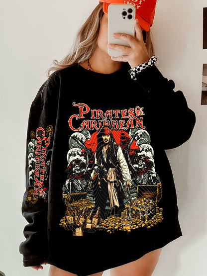 Pirates Theme (Double Sleeve) DTF Prints