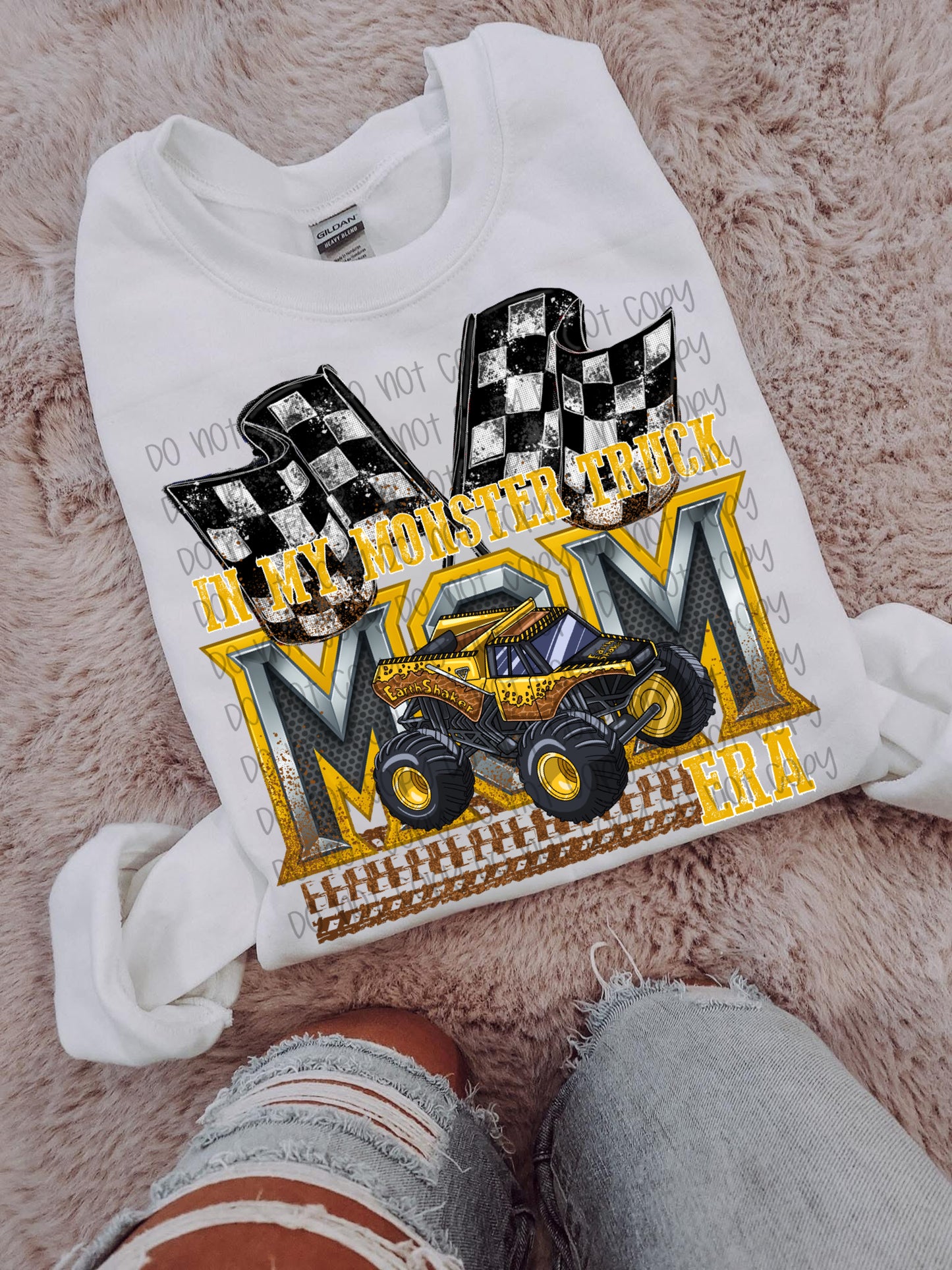 In My Monster Truck Mom Era (Earthshaker) DTF Print