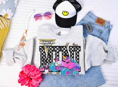 MJ Sparkle Smash Mini Faux Embroidery DTF Prints