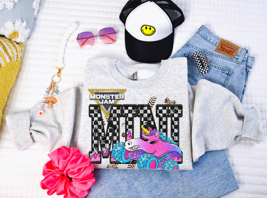 MJ Sparkle Smash Mini Faux Embroidery DTF Prints