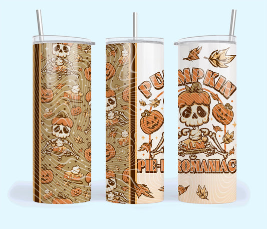 Pumpkin Pie-Romaniac Tumbler Wrap