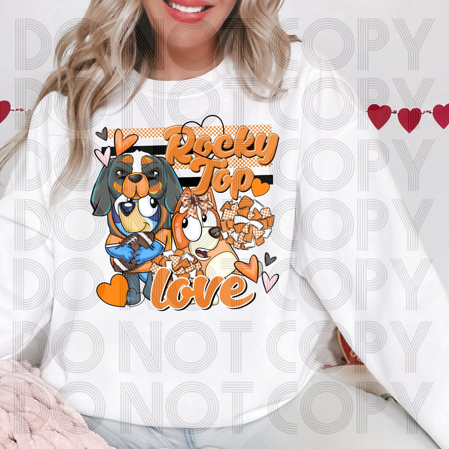 Rocky Top Love DTF Print