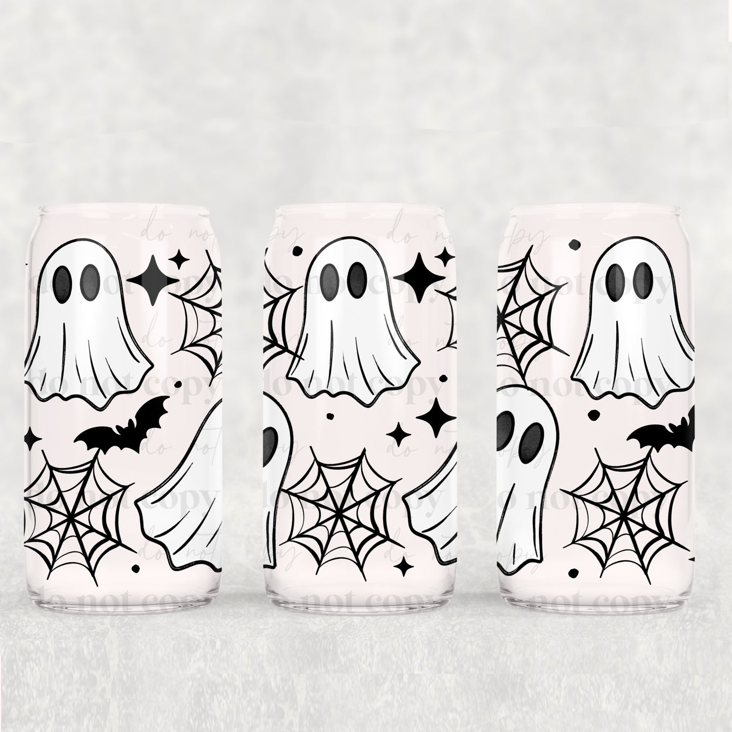 Ghostie 16 oz Glass Wrap