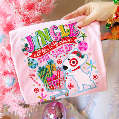 Jingle All The Way Down The Aisles DTF Prints