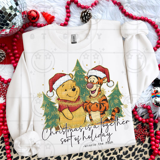 Christmas Is A Together Sort Of Holiday DTF Print
