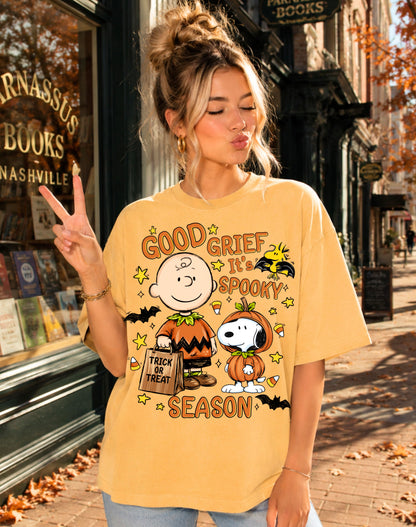 Good Grief Halloween DTF Print