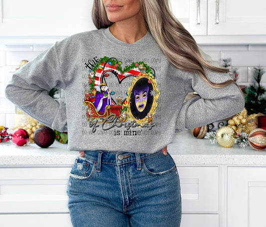 The Heart Of Christmas Is Mine(Evil Queen) DTF Print