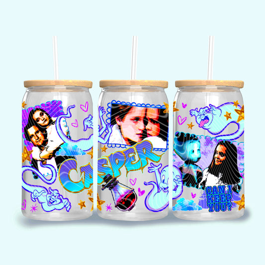 Can I Keep You Casper 16 oz Glass Wraps