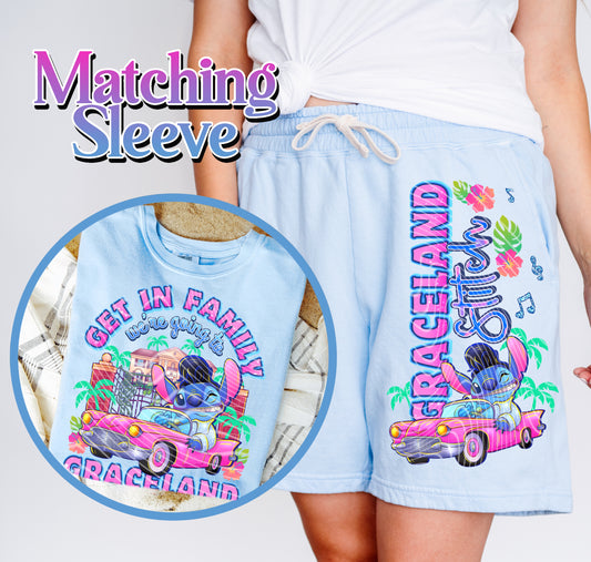 Graceland Stitch DTF Print