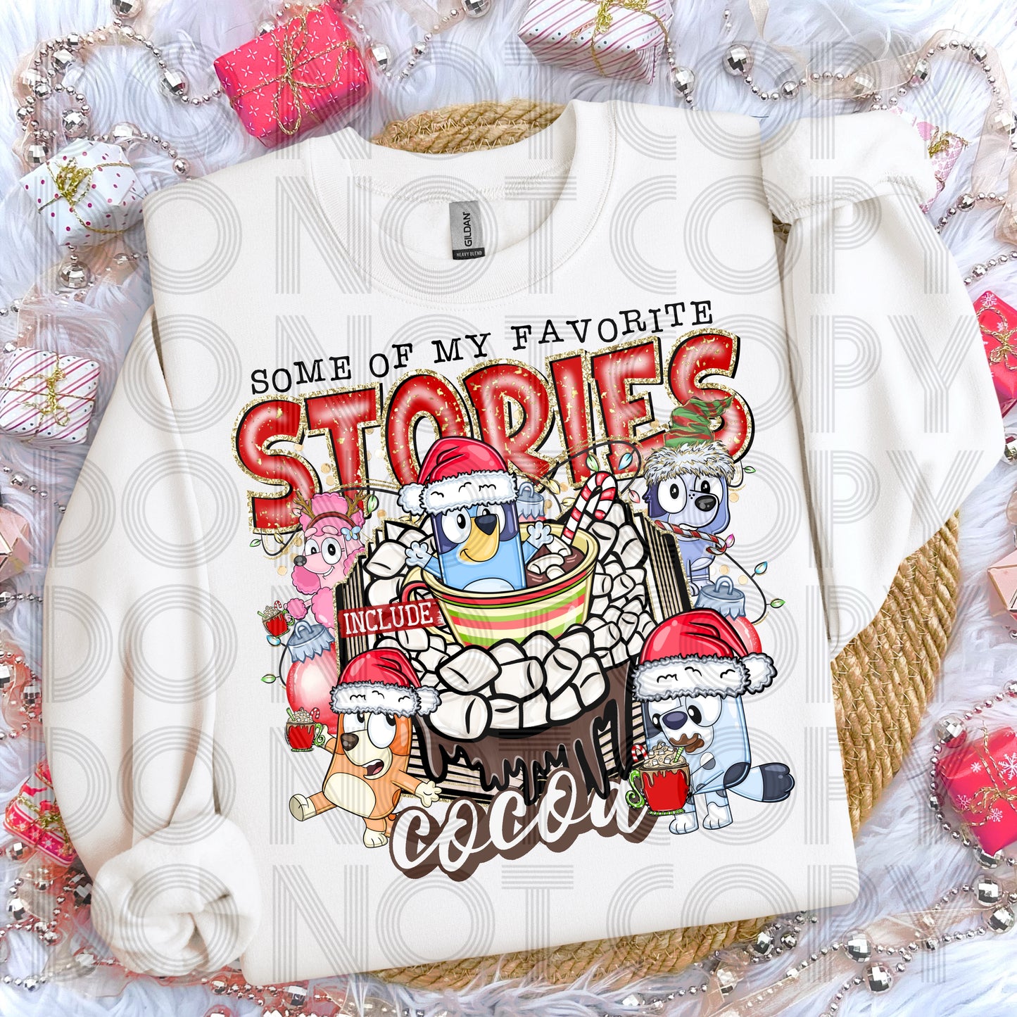 Favorite Stories Include Cocoa DTF Prints