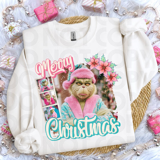 Merry Christmas Grinch DTF Prints
