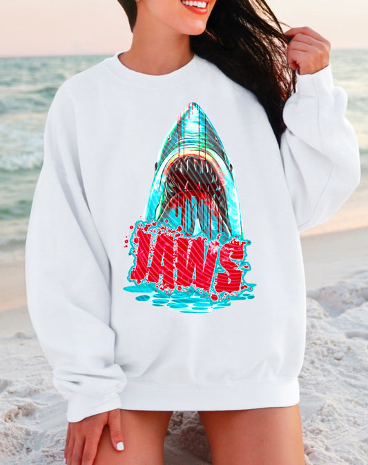 Jaws Style 4 DTF Print