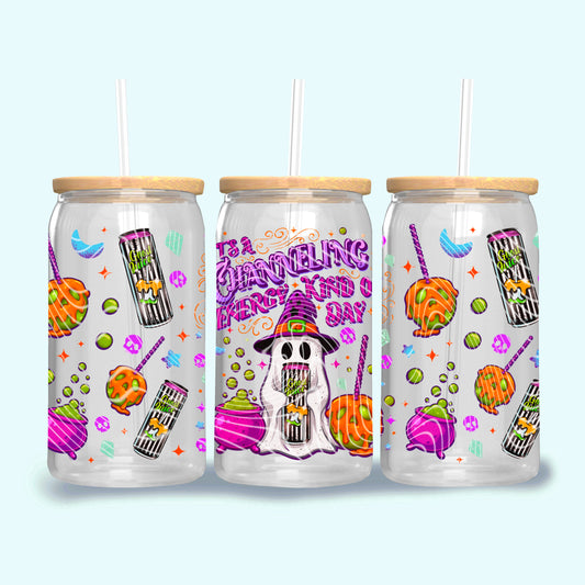 Channeling Ghost Juice Energy 16 oz Glass Wraps