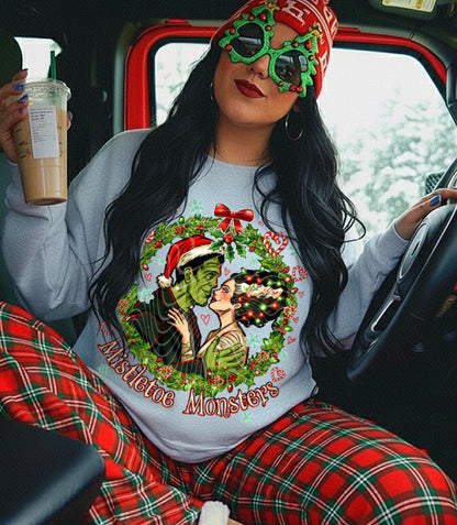 Mistletoe Monsters DTF Prints