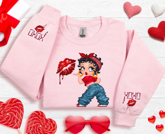 XOXO Betty B- with Bandana DTF Print