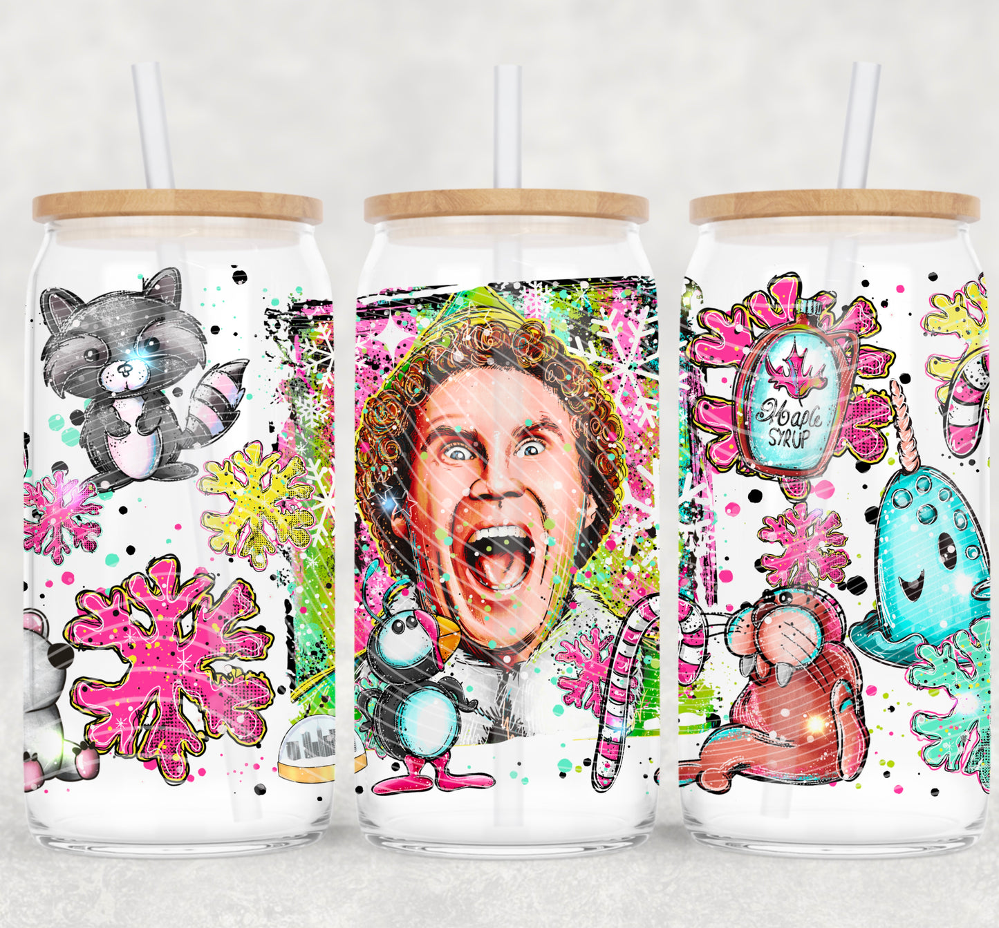 Ninny Muggin 16 oz Glass Wraps