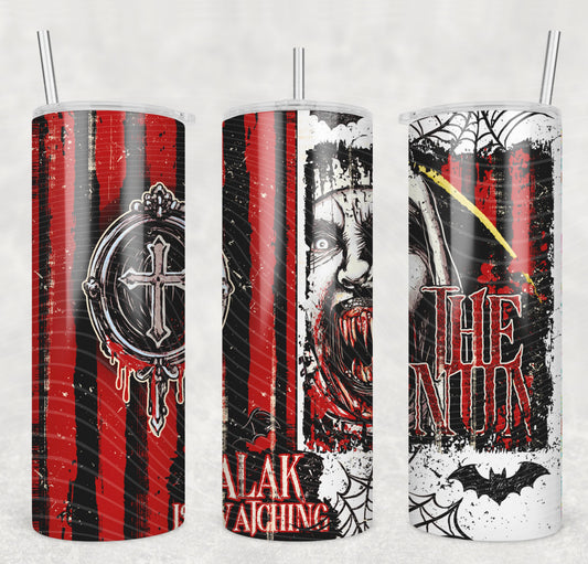Horror Nun Tumbler Wrap