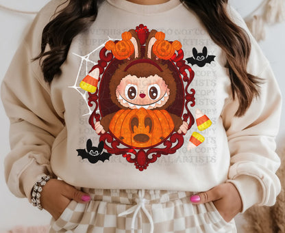 Framed Pumpkin Bubus DTF Prints