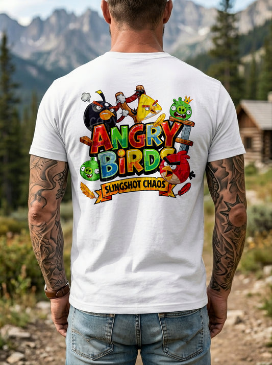 Angry Birds DTF Print