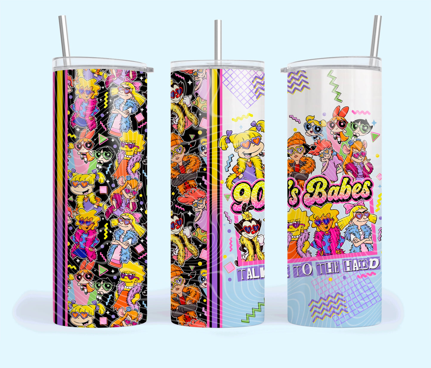 90’s Babes Tumbler Wrap