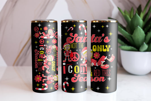 Santa’s Not The Only Icon Tumbler Wrap