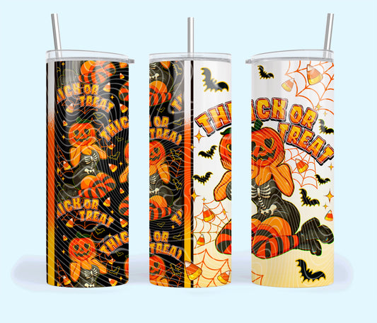 Thick Or Treat Tumbler Wrap
