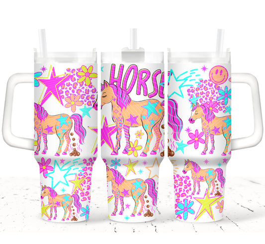 Horse S#*t 40 oz Tumbler Prints