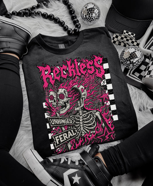 Reckless Unhinged Feral DTF Prints