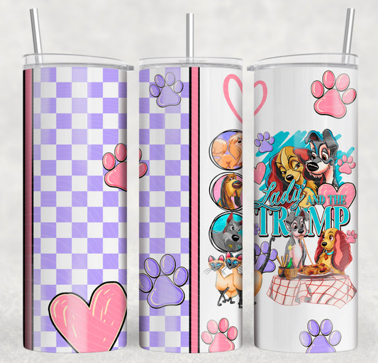 Lady & Tramp Tumbler Wrap