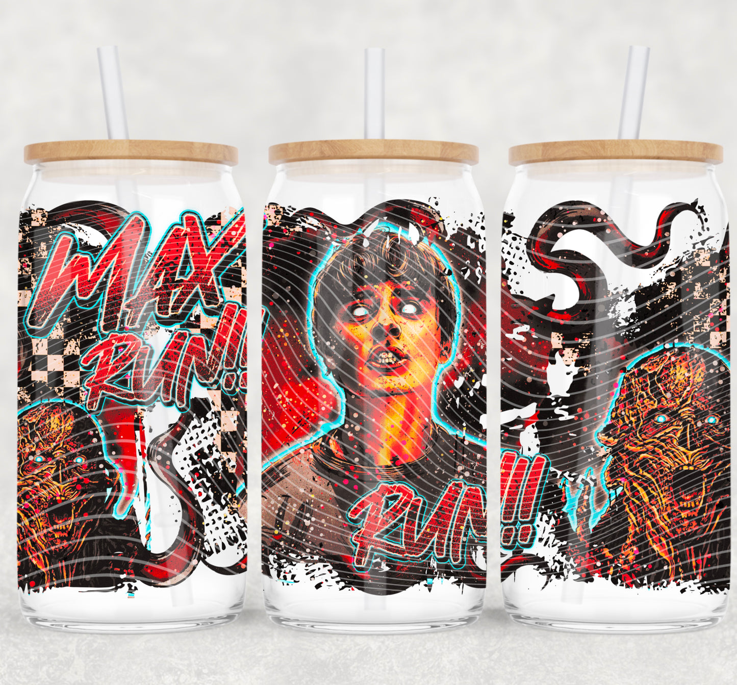 Max Run! 16 oz Glass Wraps