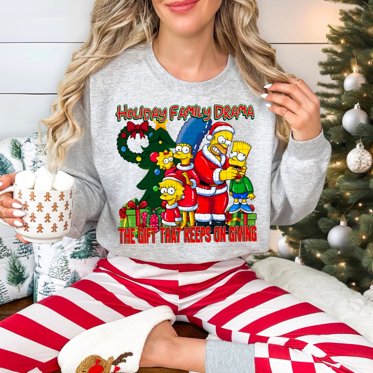 Holiday Family Drama DTF Prints