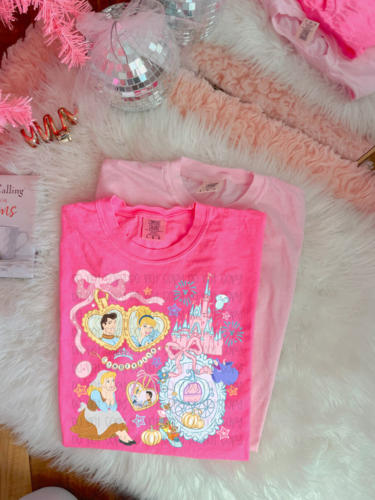 Cinderella Locket DTF Print