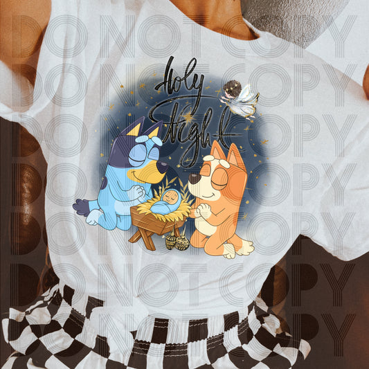 Holy Night DTF Prints