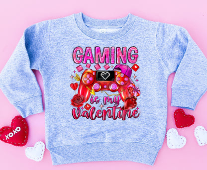 Gaming Is My Valentine DTF Print
