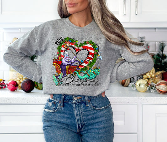 The Heart Of Christmas Is For The Unfortunate Souls DTF Print