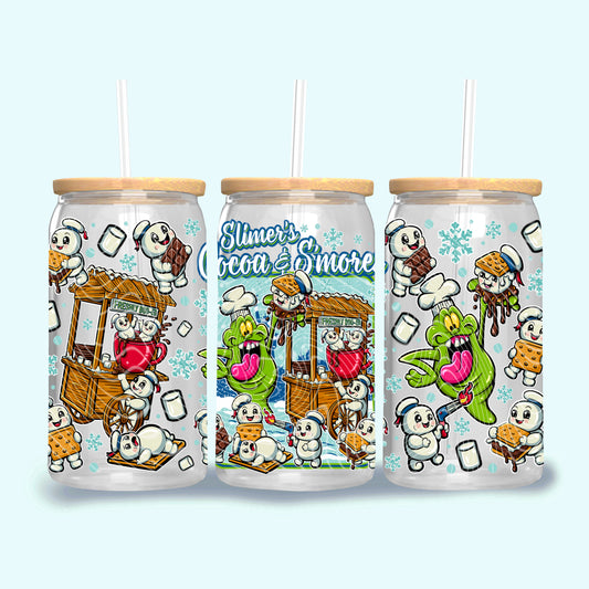 Slimer’s Cocoa & Smore’s 16 oz Glass Wraps