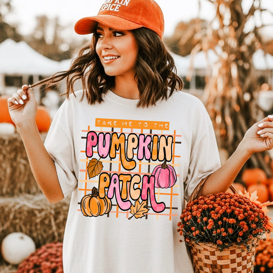 Take Me To The Pumpkin Patch DTF Print