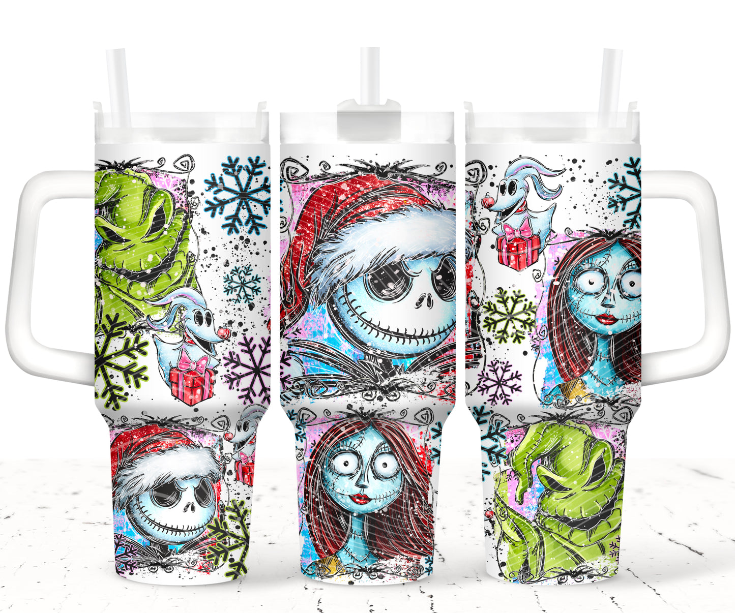 Christmas NBC 40 oz Tumbler Print
