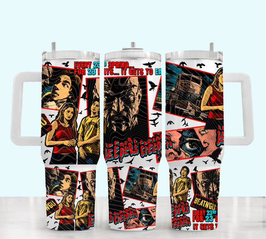 Jeepers Creepers 40 oz Tumbler Prints