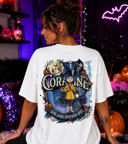 Coraline Some Doors Open Both Ways DTF Print