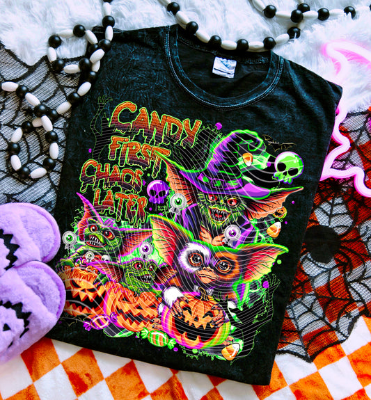 Candy First Chaos later DTF Prints