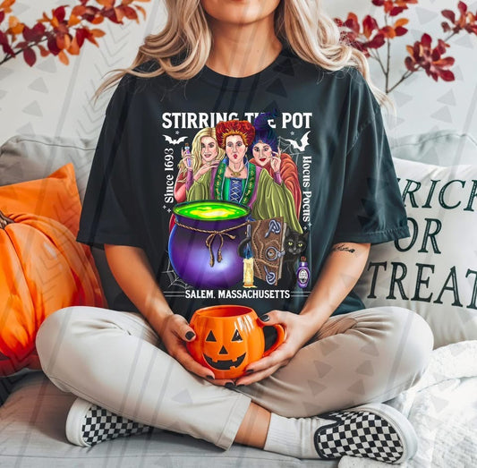 Stirring The Pot Hocus Pocus DTF Prints
