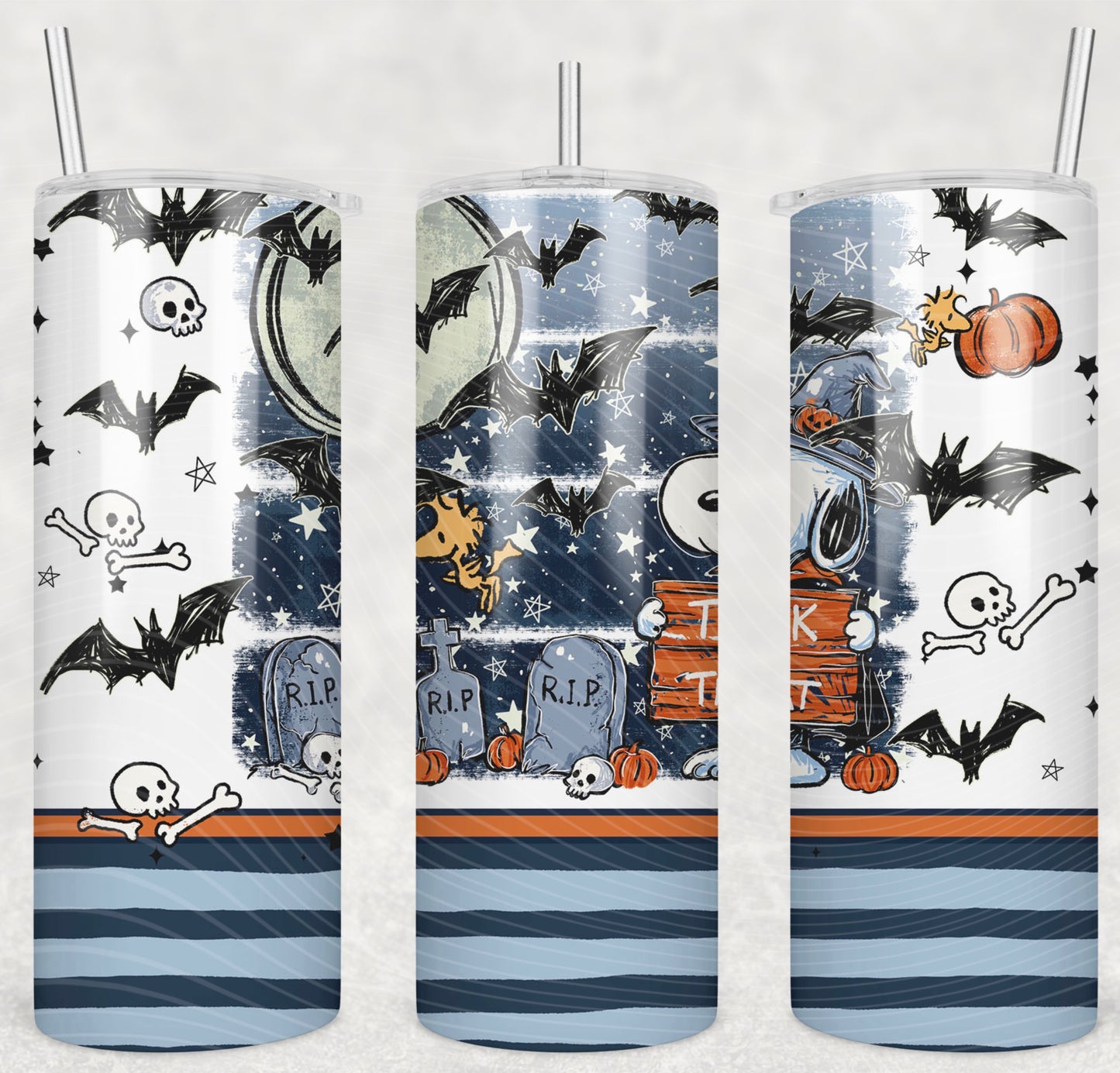 Halloween Peanuts (Style 1) Tumbler Wrap