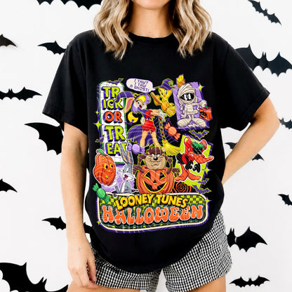 Looney Tunes Halloween DTF Print