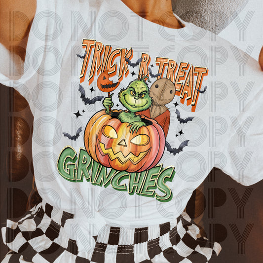 Trick R Treat Grinches DTF Prints