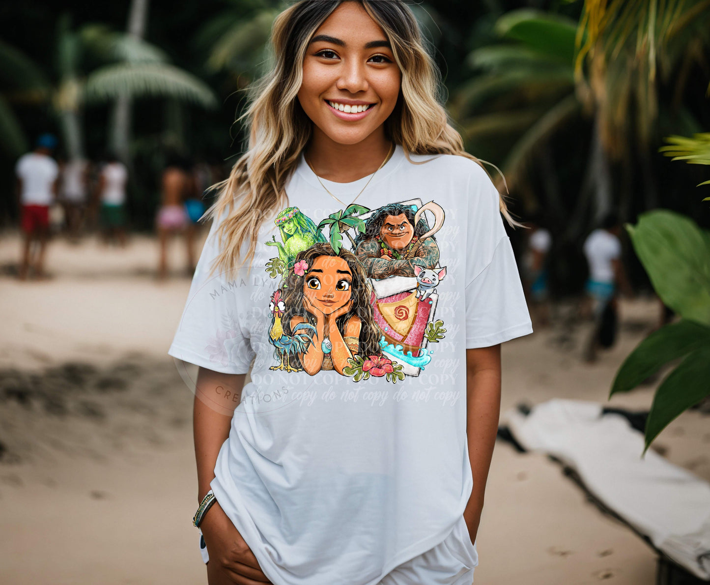 Moana DTF Print